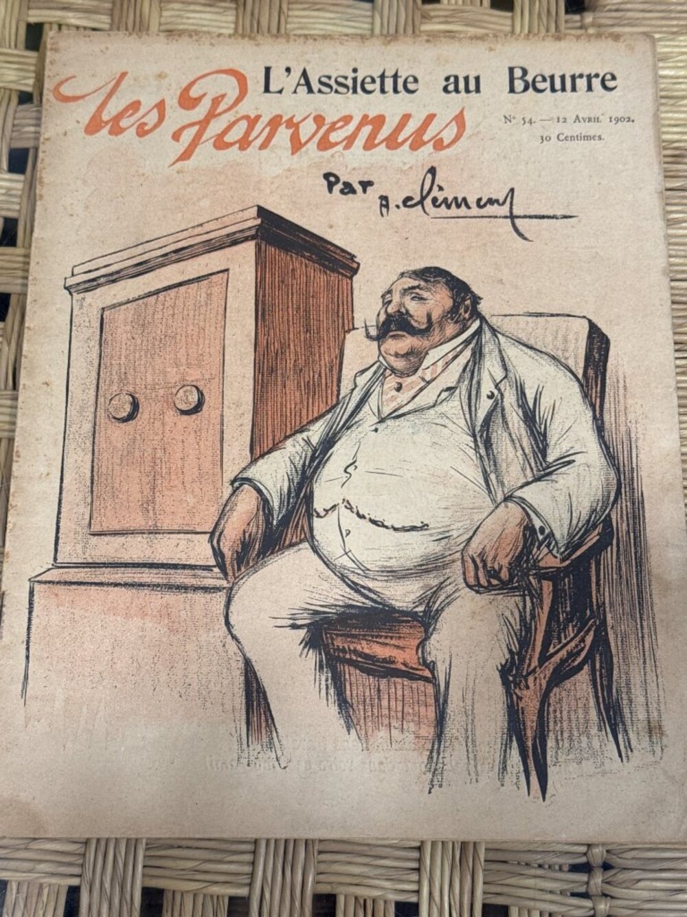 LAssiette Au Beurre April 1902 French Satirical Magazine With Illustrations By A